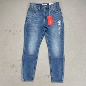 NEW Lucky Brand Bridgette High Rise Skinny Jeans Blue Stretch Womens 10/30A
